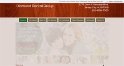 Desktop Screenshot of diamonddentalnj.com